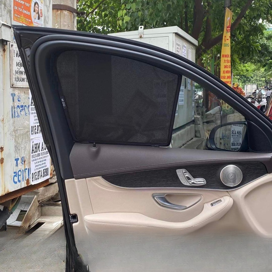 MERCEDES GLC 2016-2022 custom-fit car window sun shades — photo 3