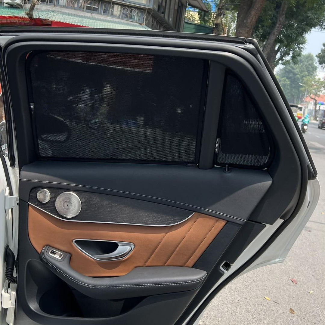 MERCEDES GLC 2016-2022 custom-fit car window sun shades — photo 9