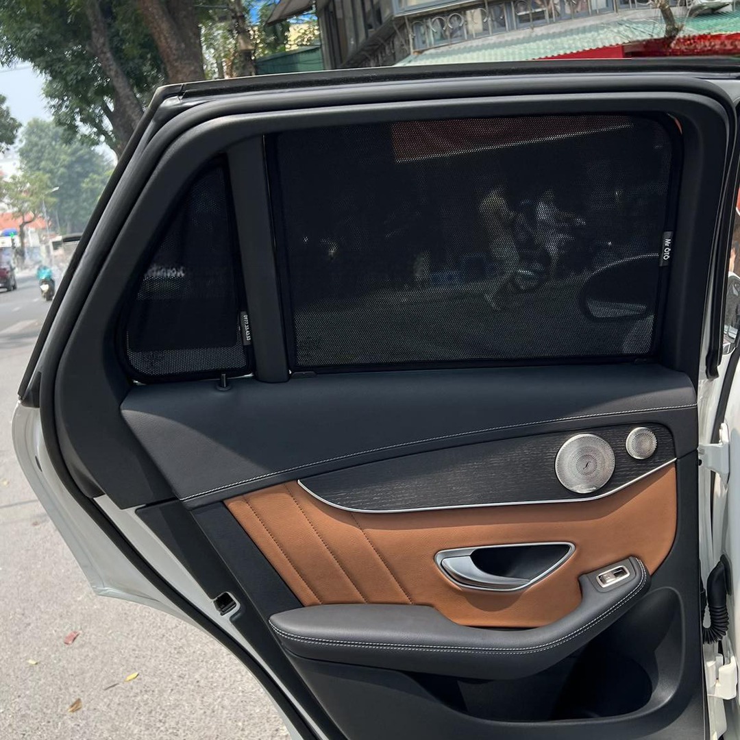 MERCEDES GLC 2016-2022 custom-fit car window sun shades — photo 17