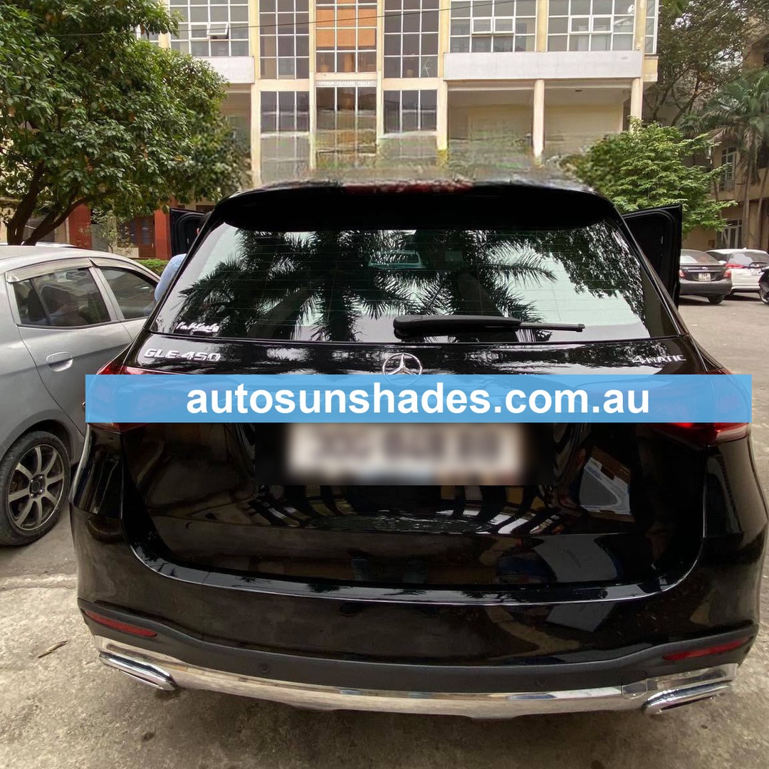 MERCEDES GLE 2019-2022 custom-fit car window sun shades — photo 4
