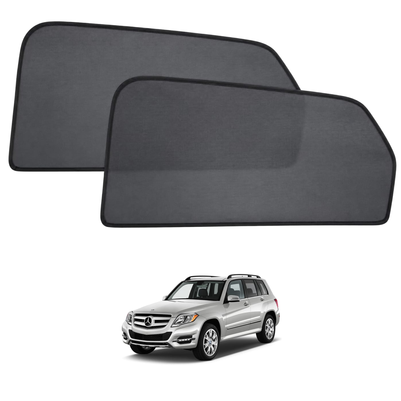 Sun shades for MERCEDES GLK 2012