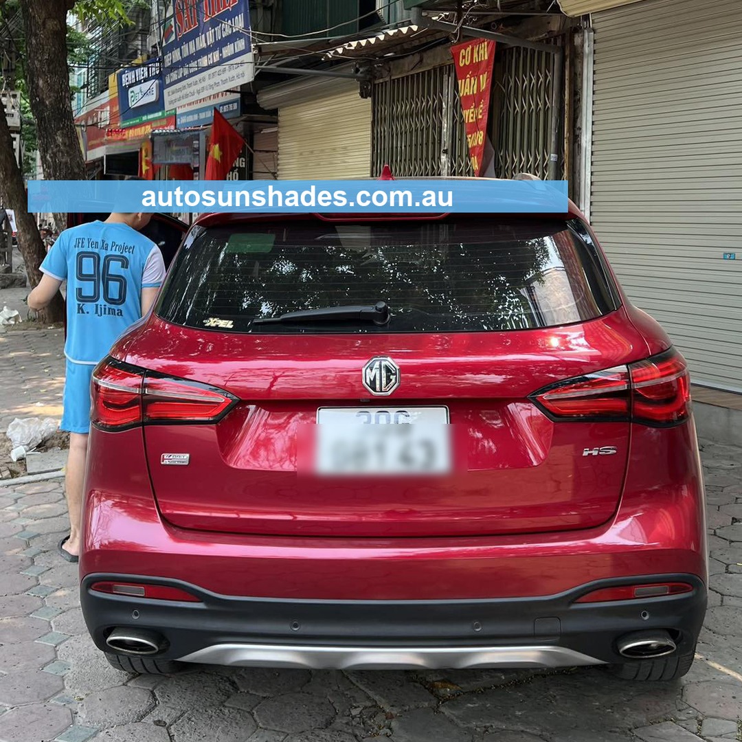 MG HS custom-fit car window sun shades — photo 4