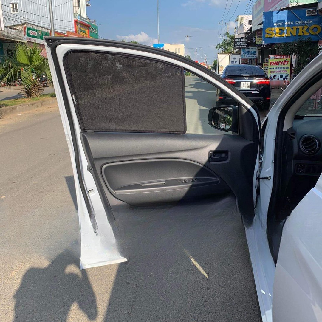 MITSUBISHI ATTRAGE custom-fit car window sun shades — photo 11