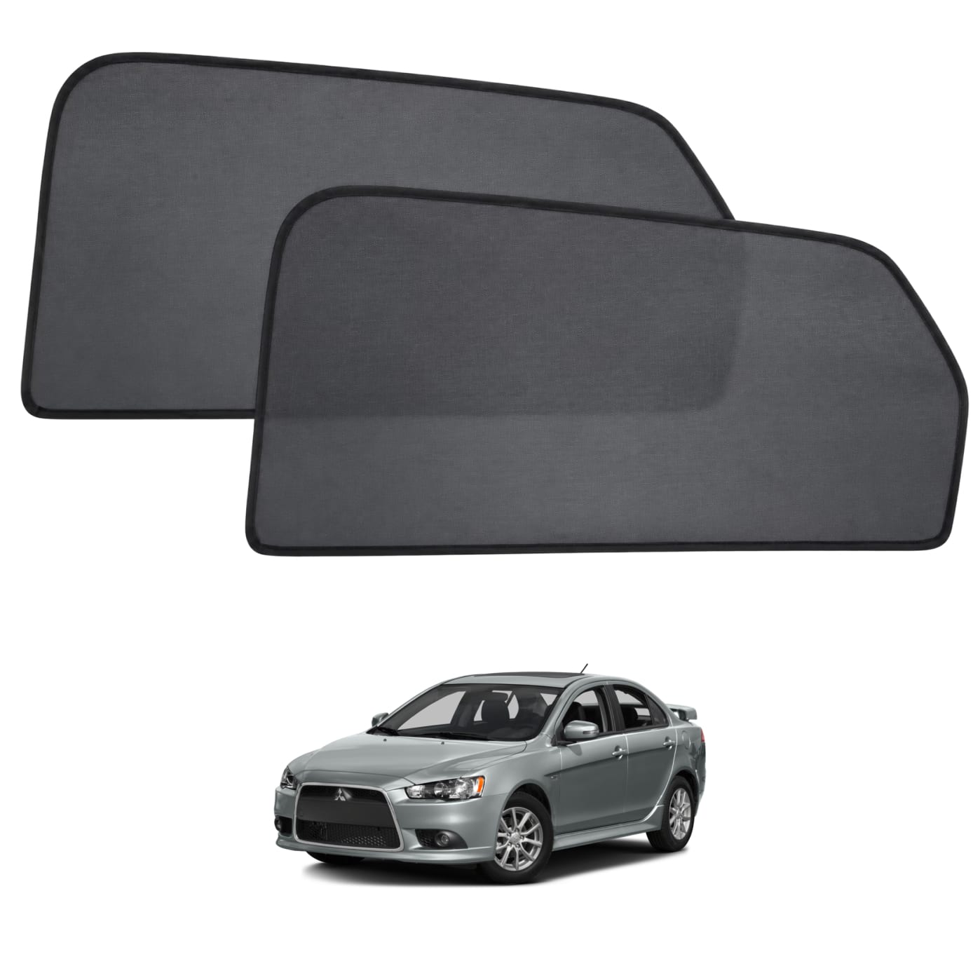 Sun shades for MITSUBISHI LANCER