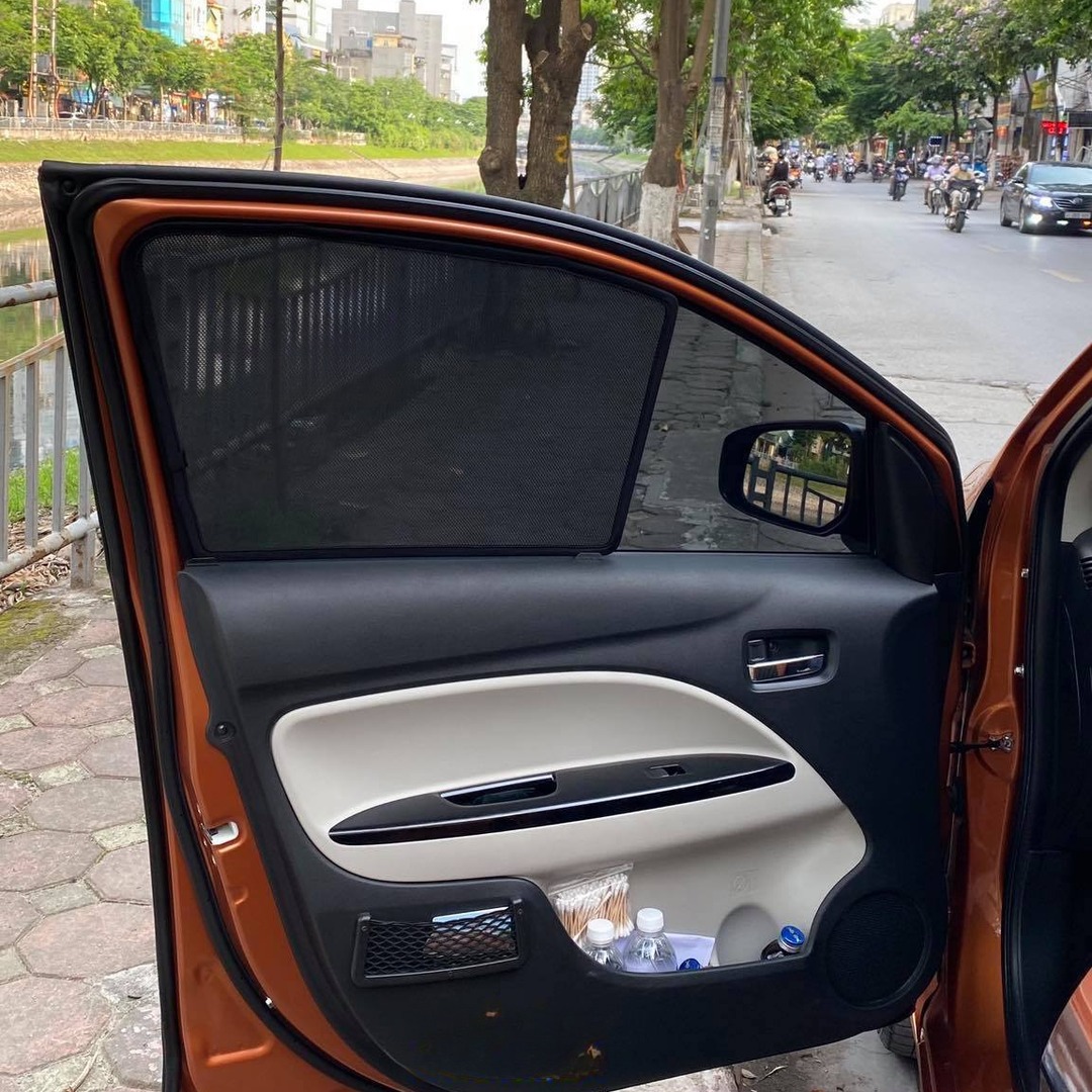 MITSUBISHI MIRAGE 2018-2021 custom-fit car window sun shades — photo 15
