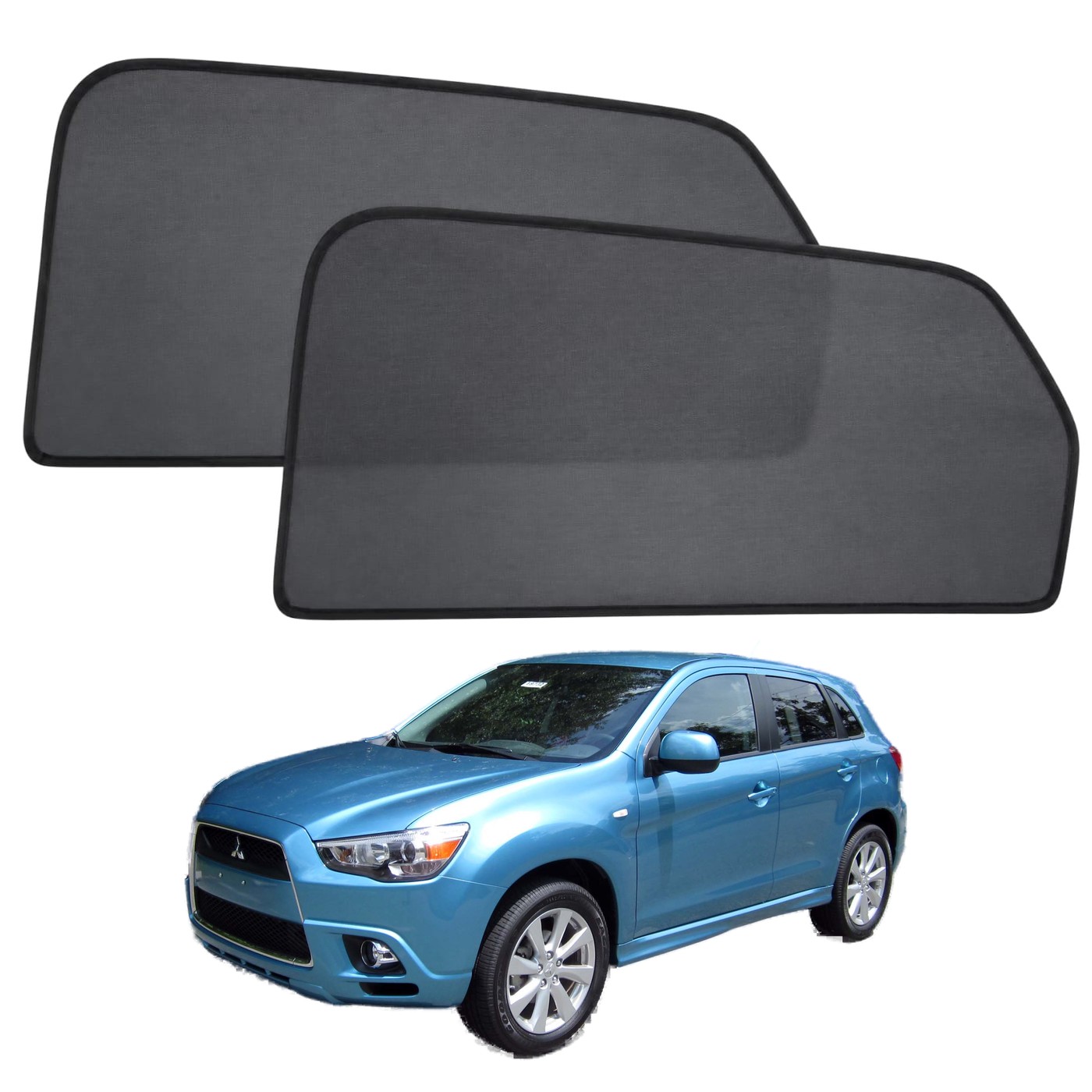 Sun shades for Mitsubishi ASX 1st Gen SUV 2010-2024