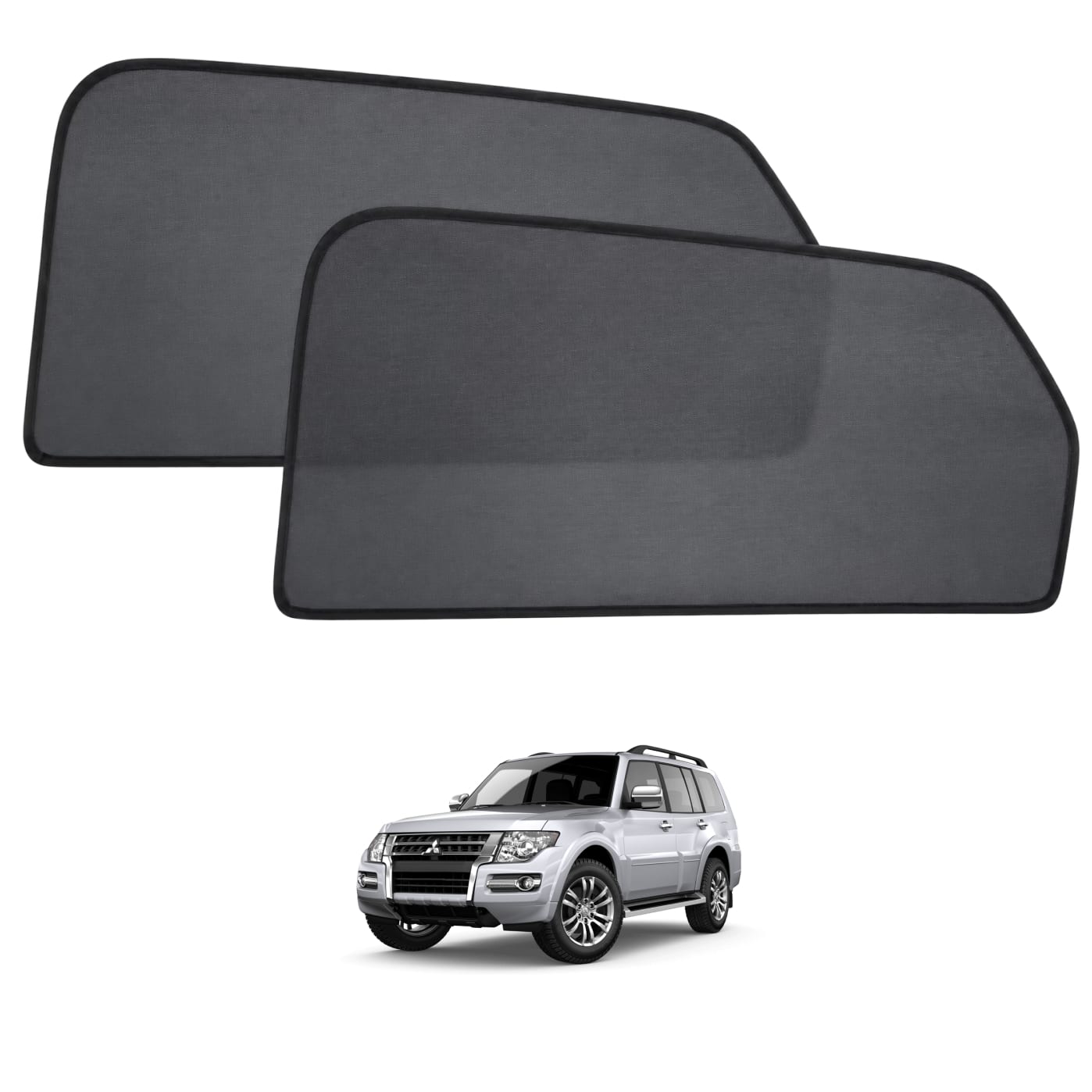 Sun shades for MITSUBISHI PAJERO BANK V73