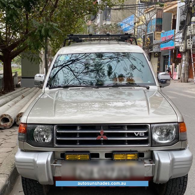 MITSUBISHI PAJERO V45 3.5 custom-fit car window sun shades — photo 7