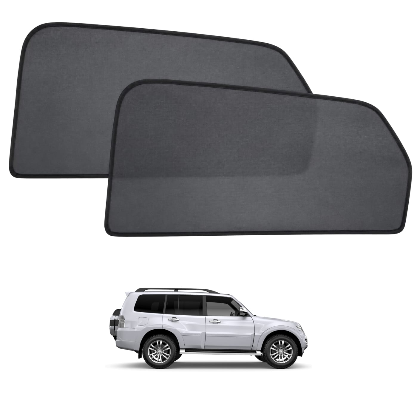 Sun shades for MITSUBISHI PAJERO V93 2015-2019