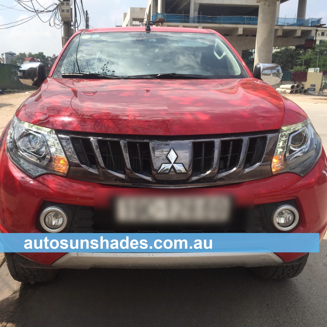 MITSUBISHI TRITON 2015-2018 custom-fit car window sun shades — photo 7