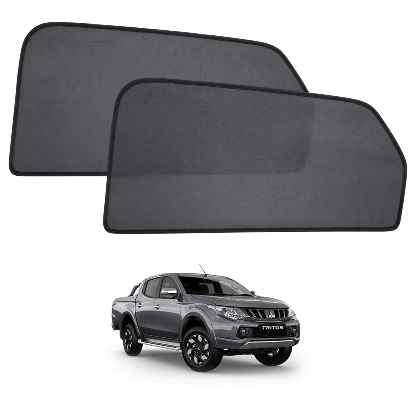 Sun shades for MITSUBISHI TRITON 2024-2026