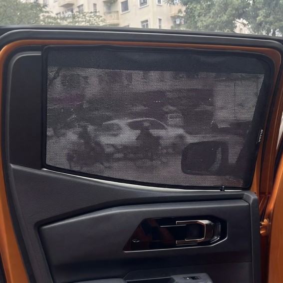 Mitsubishi Triton 6th Gen Ute 2024-2026 car window sun shades — photo 3