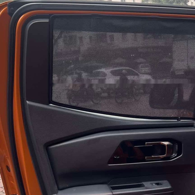 Custom-fit sun shades fitted to a MITSUBISHI TRITON 2024-2026