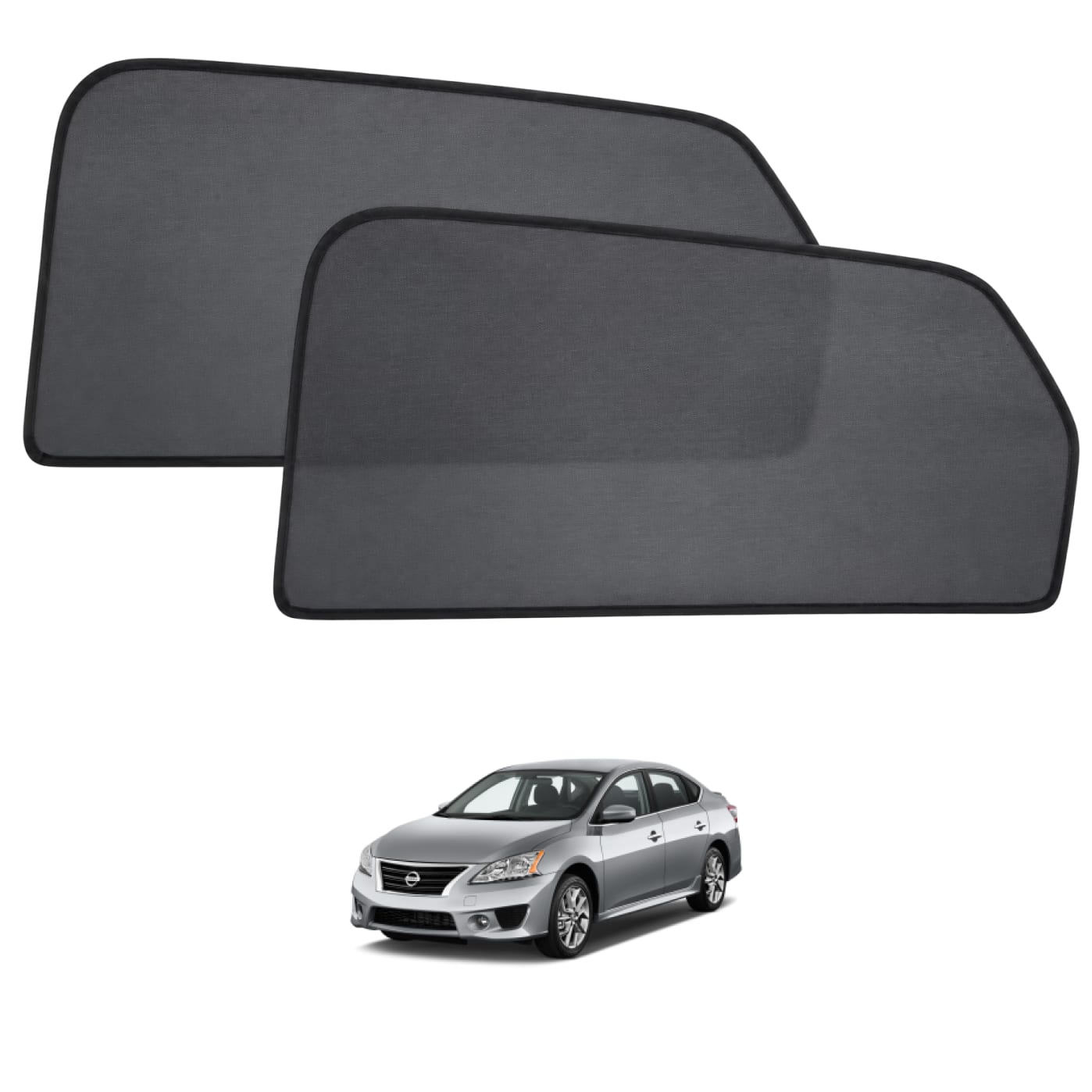 Sun shades for NISSAN ALMERA