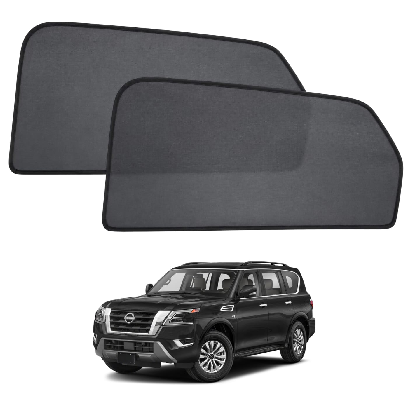 Sun shades for NISSAN PATROL