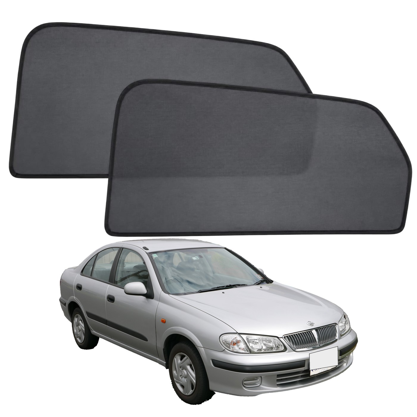 Sun shades for Nissan Pulsar N16 Sedan 2000-2005