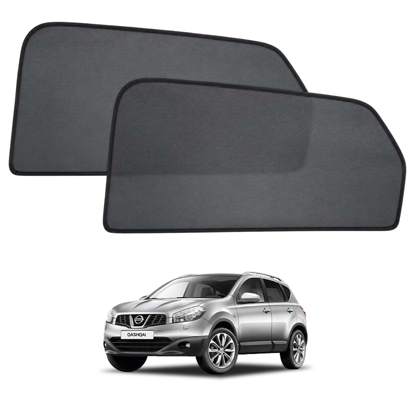 Sun shades for NISSAN QASHQAI 7 seats