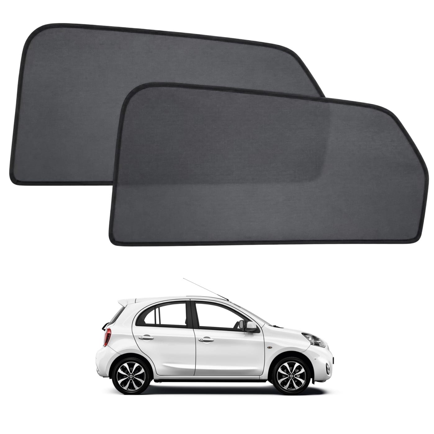 Sun shades for NISSAN TIDA HATCHBACK
