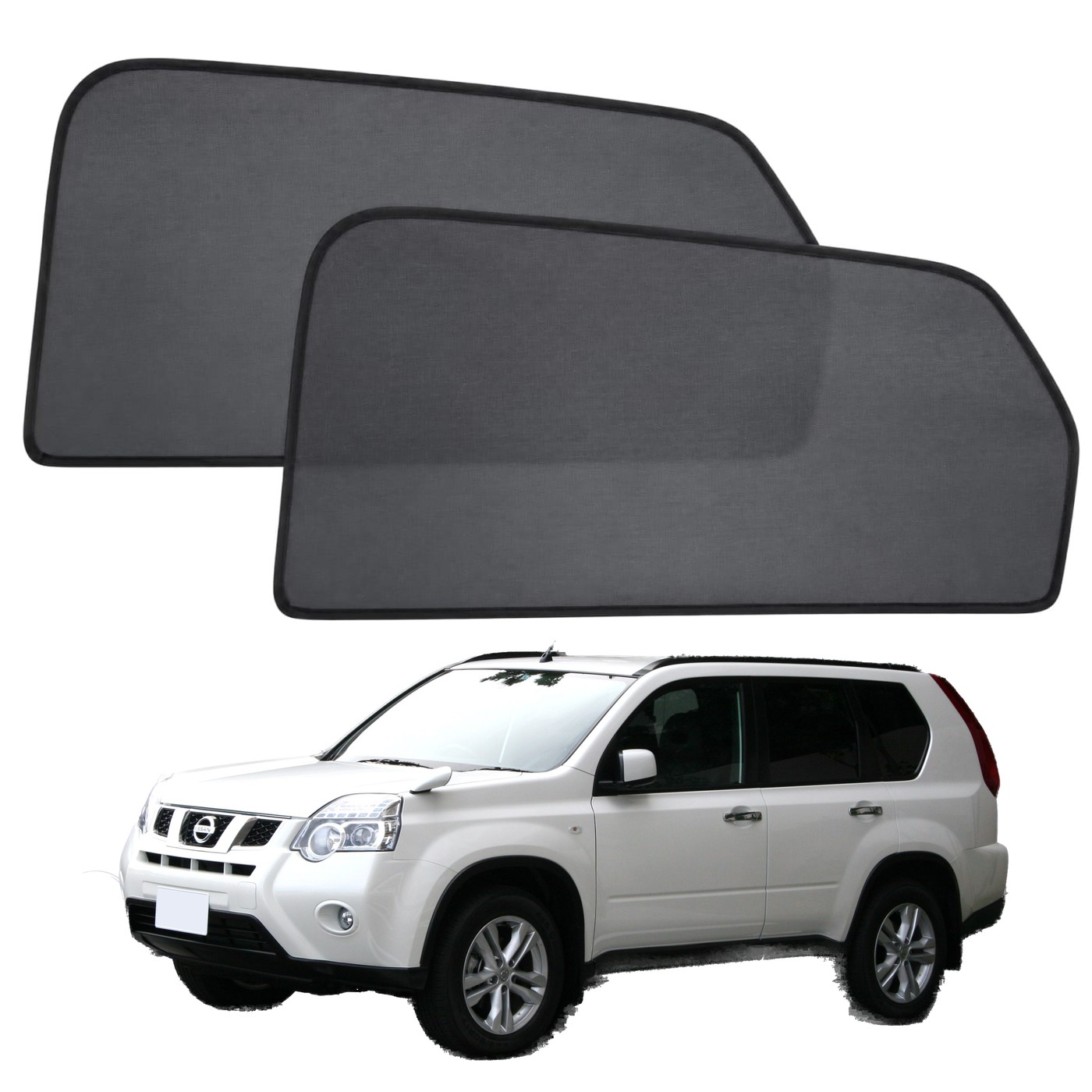 Sun shades for Nissan X-Trail T31 SUV 2007-2014