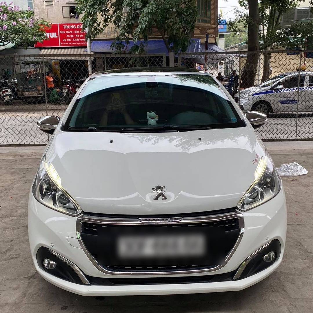 PEUGEOT 208 custom-fit car window sun shades — photo 1