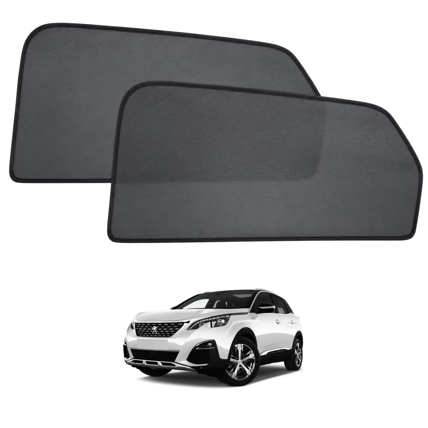 Sun shades for PEUGEOT 3008 ALL NEW