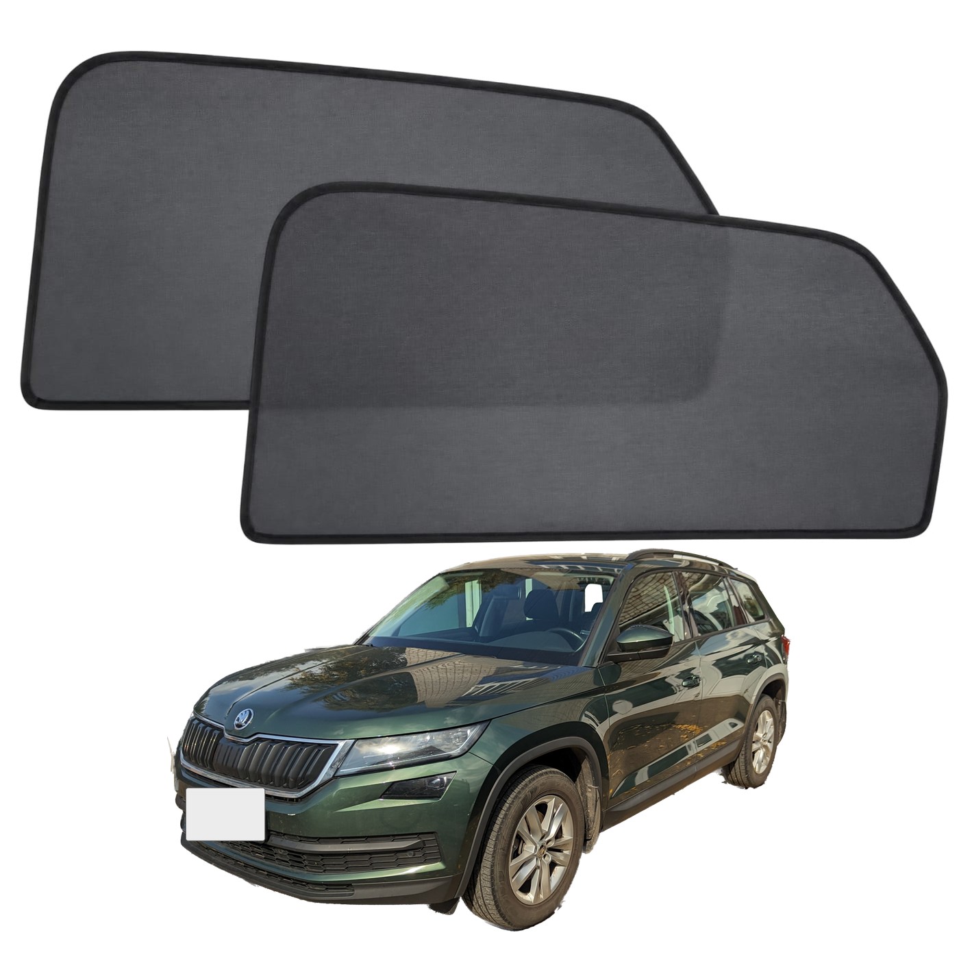 Sun shades for Skoda Kodiaq 1st Gen SUV 2017-2024