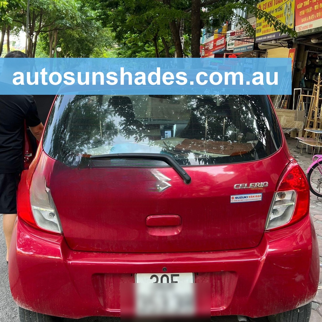 SUZUKI CELERIO custom-fit car window sun shades — photo 6