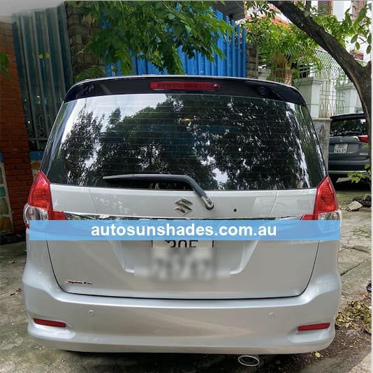 SUZUKI ERTIGA 2013-2018 custom-fit car window sun shades — photo 4