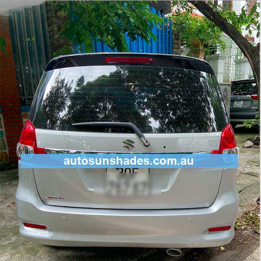 SUZUKI ERTIGA 2013-2018 custom-fit car window sun shades — photo 4
