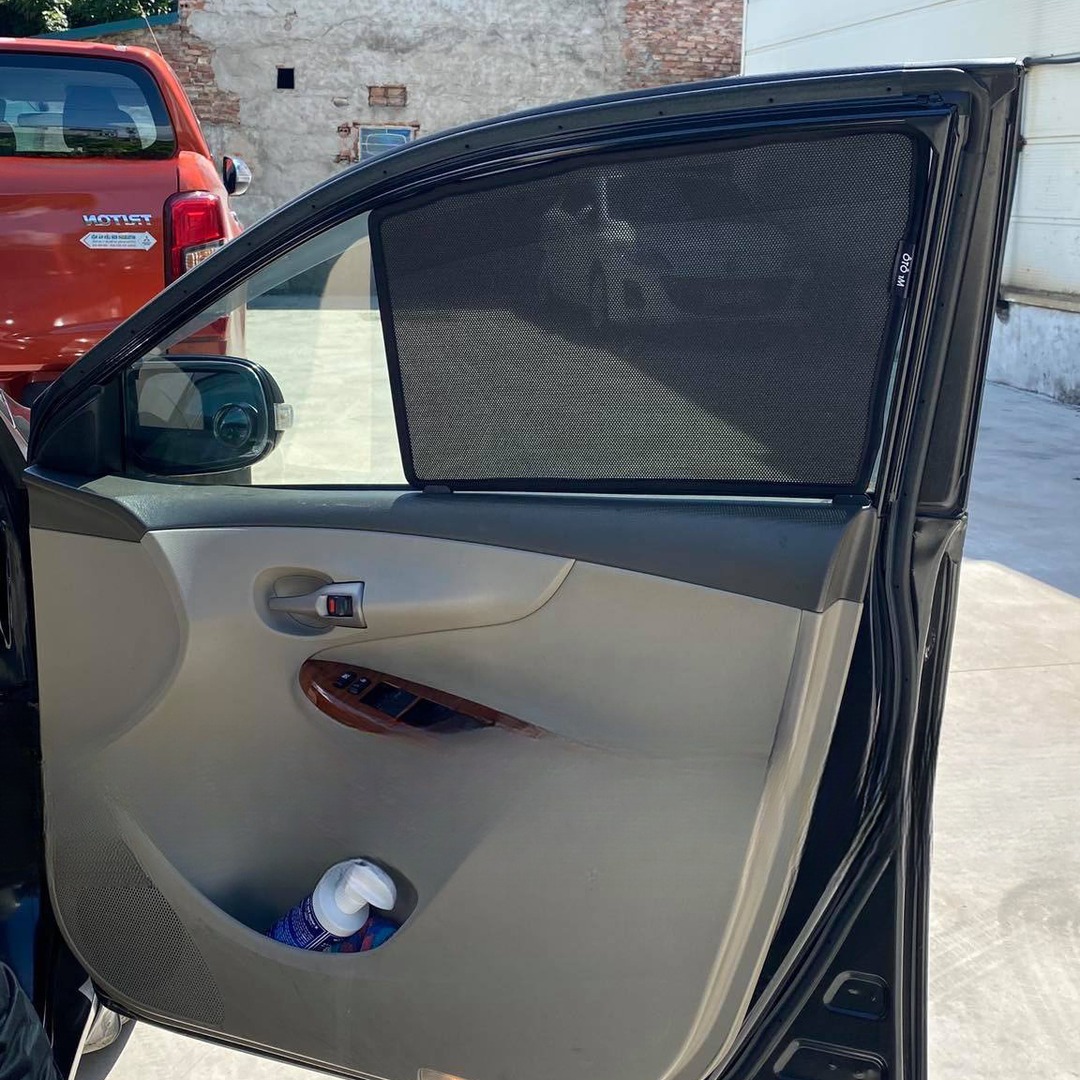 TOYOTA COROLLA ALTIS 2008-2014 custom-fit car window sun shades — photo 6