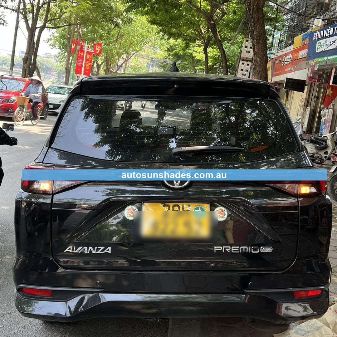 TOYOTA AVANZA 2022-2025 custom-fit car window sun shades — photo 4