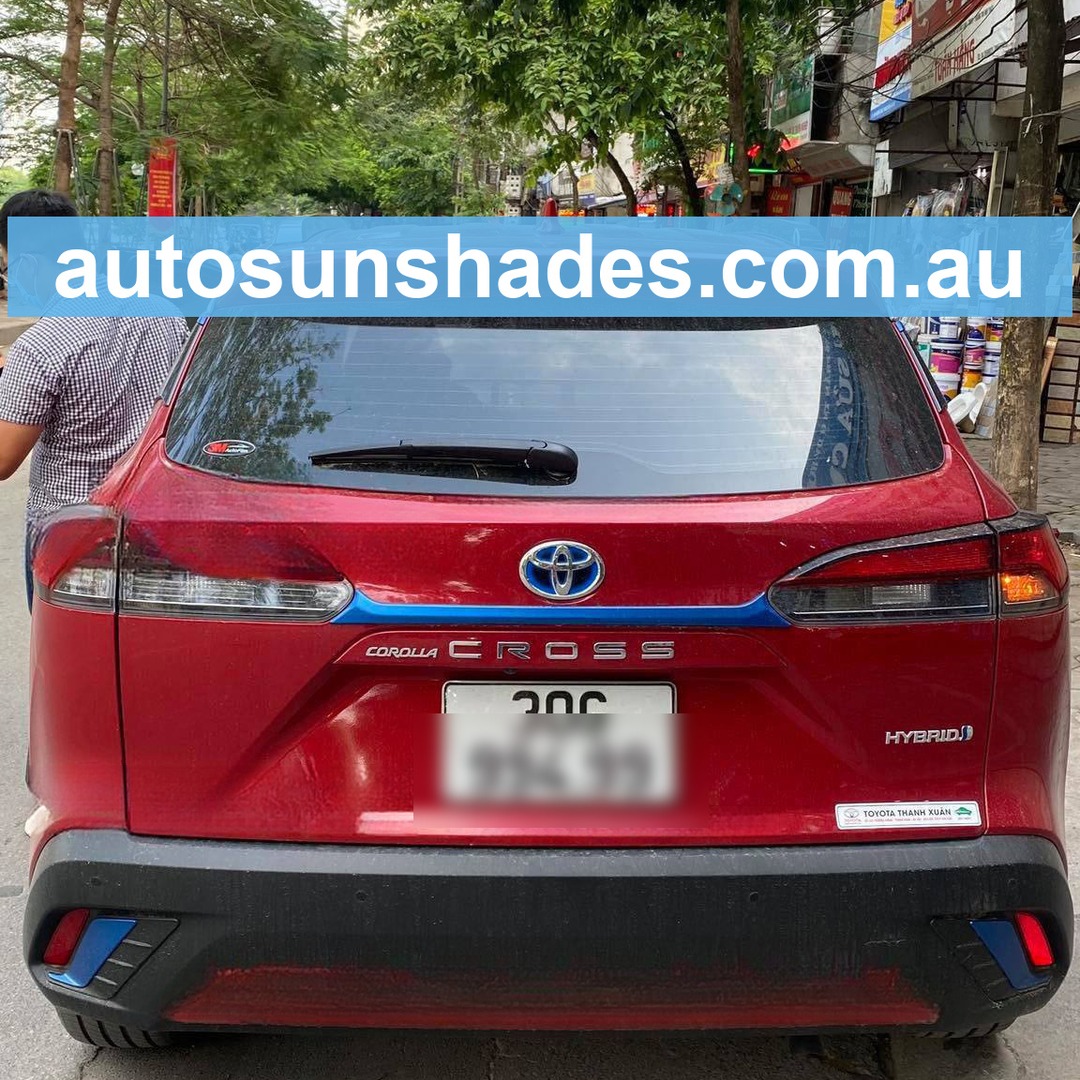 TOYOTA COROLLA CROSS custom-fit car window sun shades — photo 7