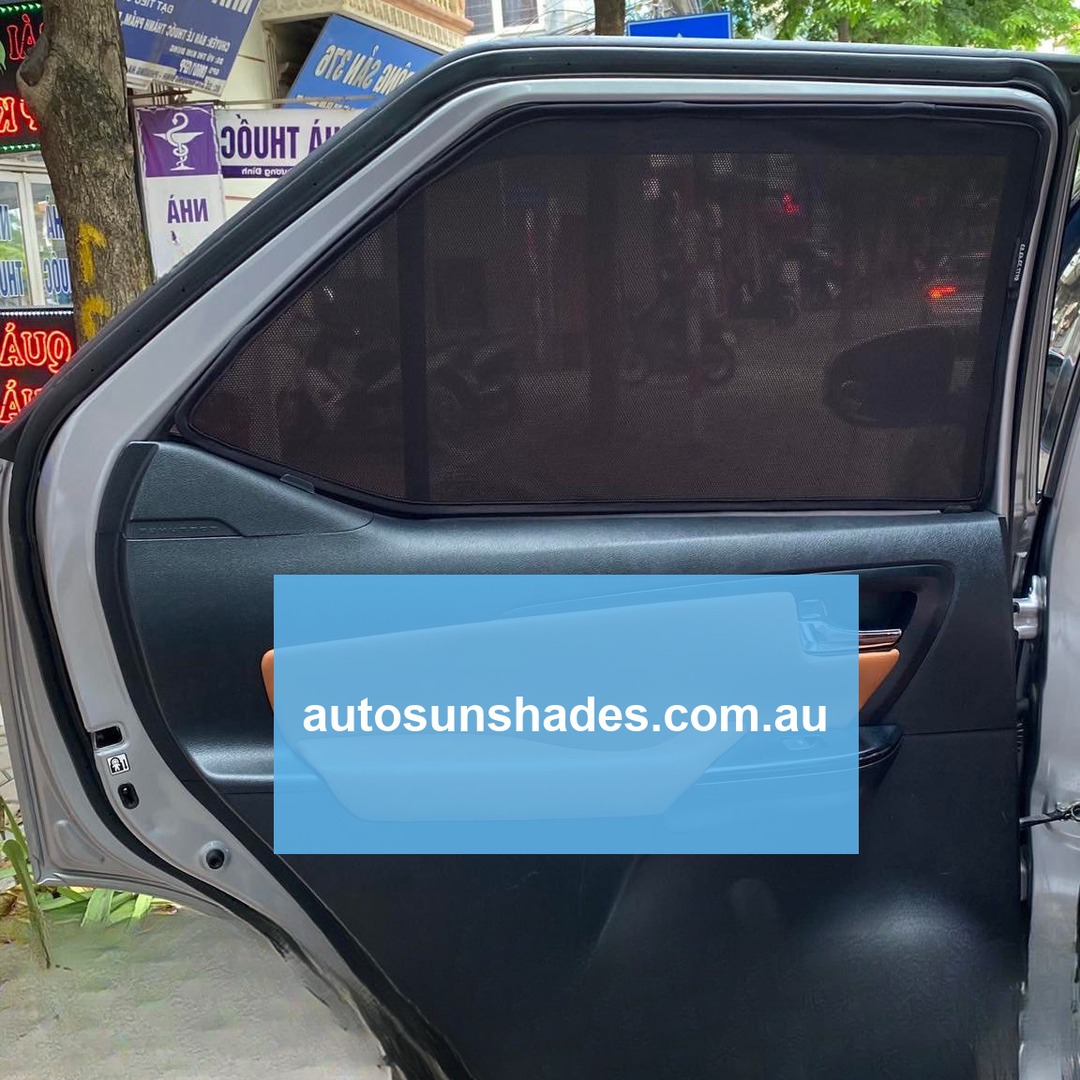 TOYOTA FORTUNER 2017-2025 custom-fit car window sun shades — photo 11