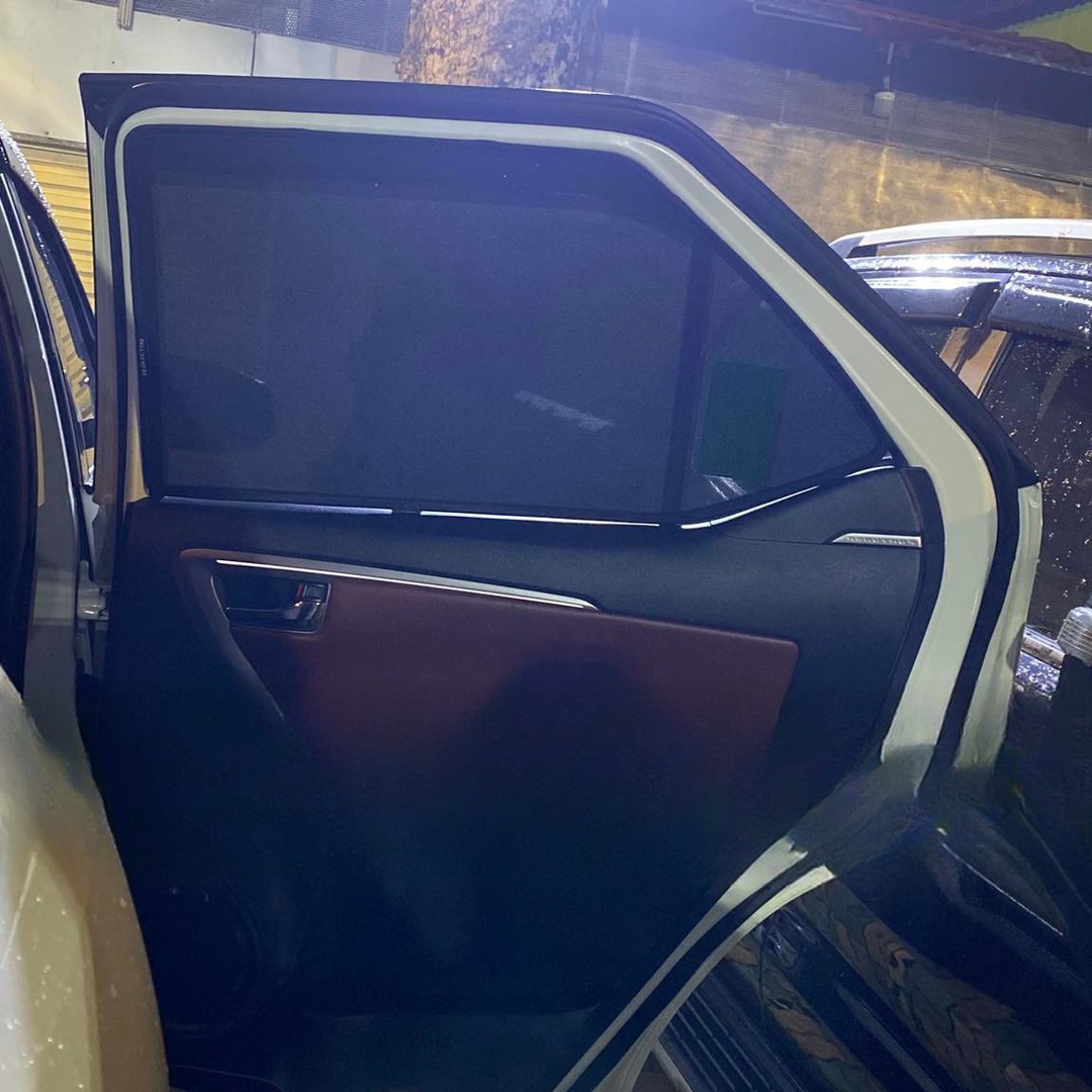 TOYOTA FORTUNER 2017-2025 custom-fit car window sun shades — photo 20