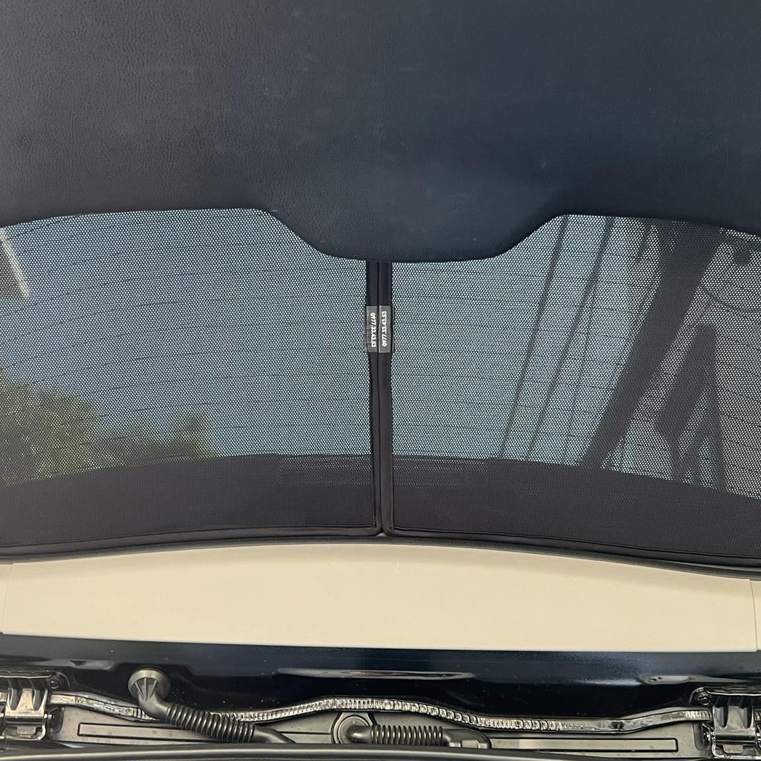 TOYOTA KLUGER 2016-2019 custom-fit car window sun shades — photo 7