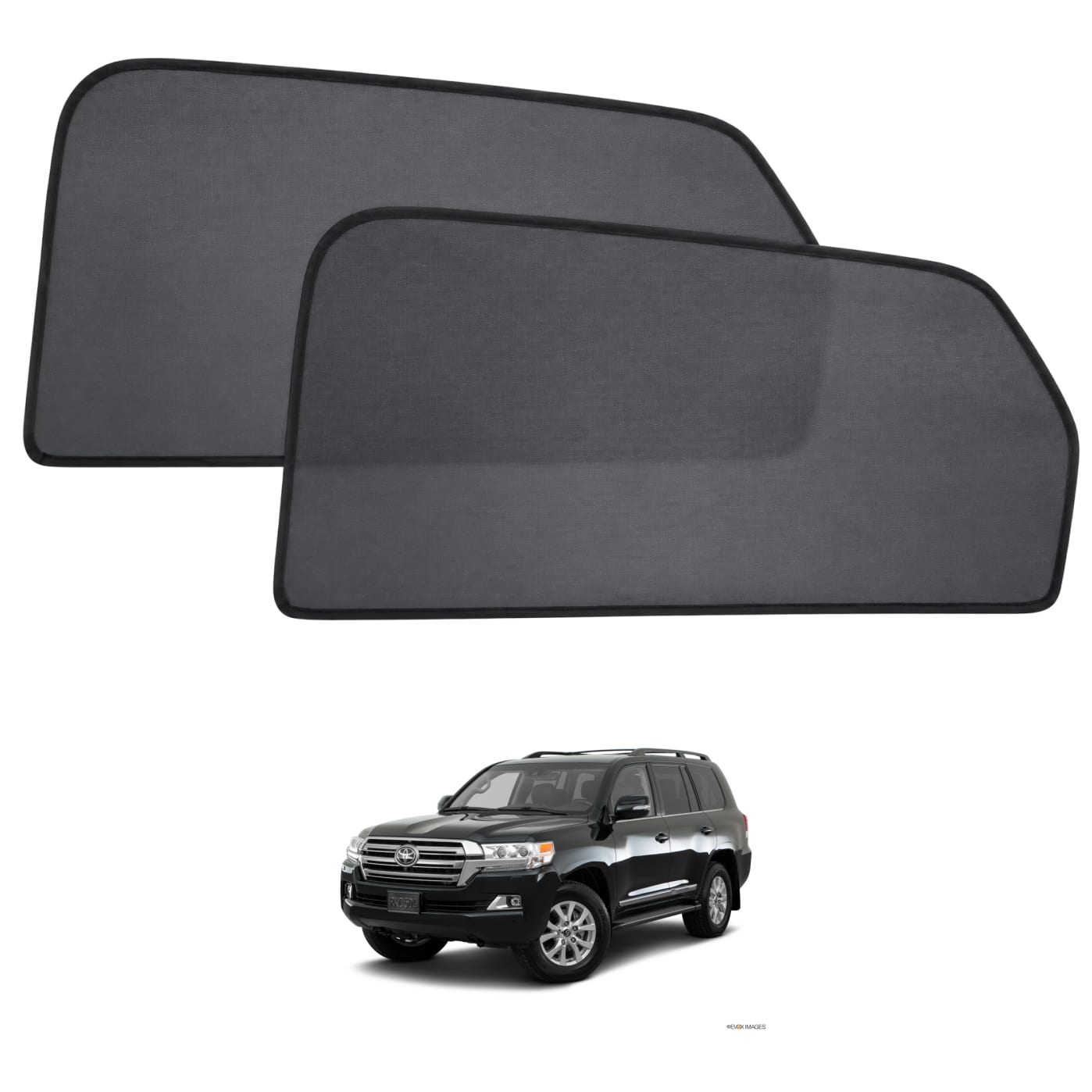 Sun shades for TOYOTA LAND CRUISER (LC100) 2000-2010