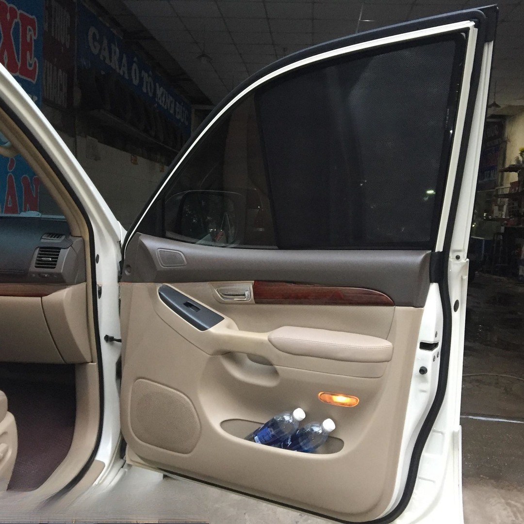 Toyota Prado 120 Series SUV 2003-2009 car window sun shades — photo 7
