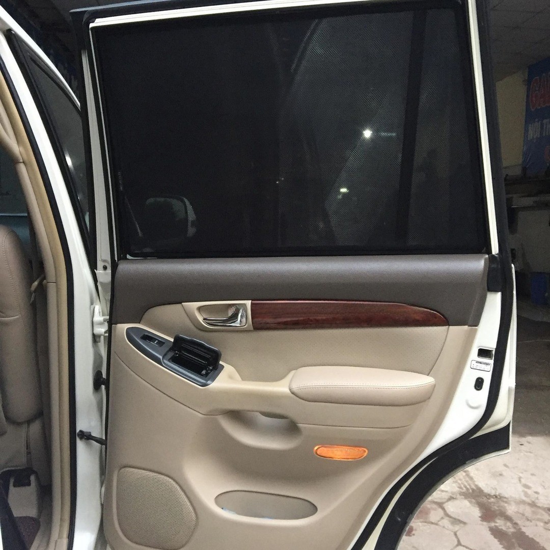 Toyota Prado 120 Series SUV 2003-2009 car window sun shades — photo 6