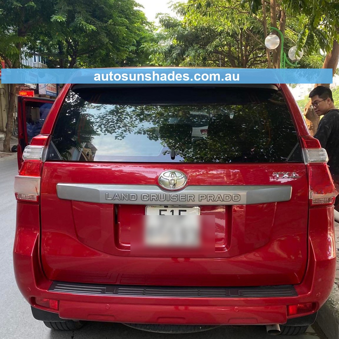TOYOTA LAND CRUISER PRADO 2011-2022 custom-fit car window sun shades — photo 10