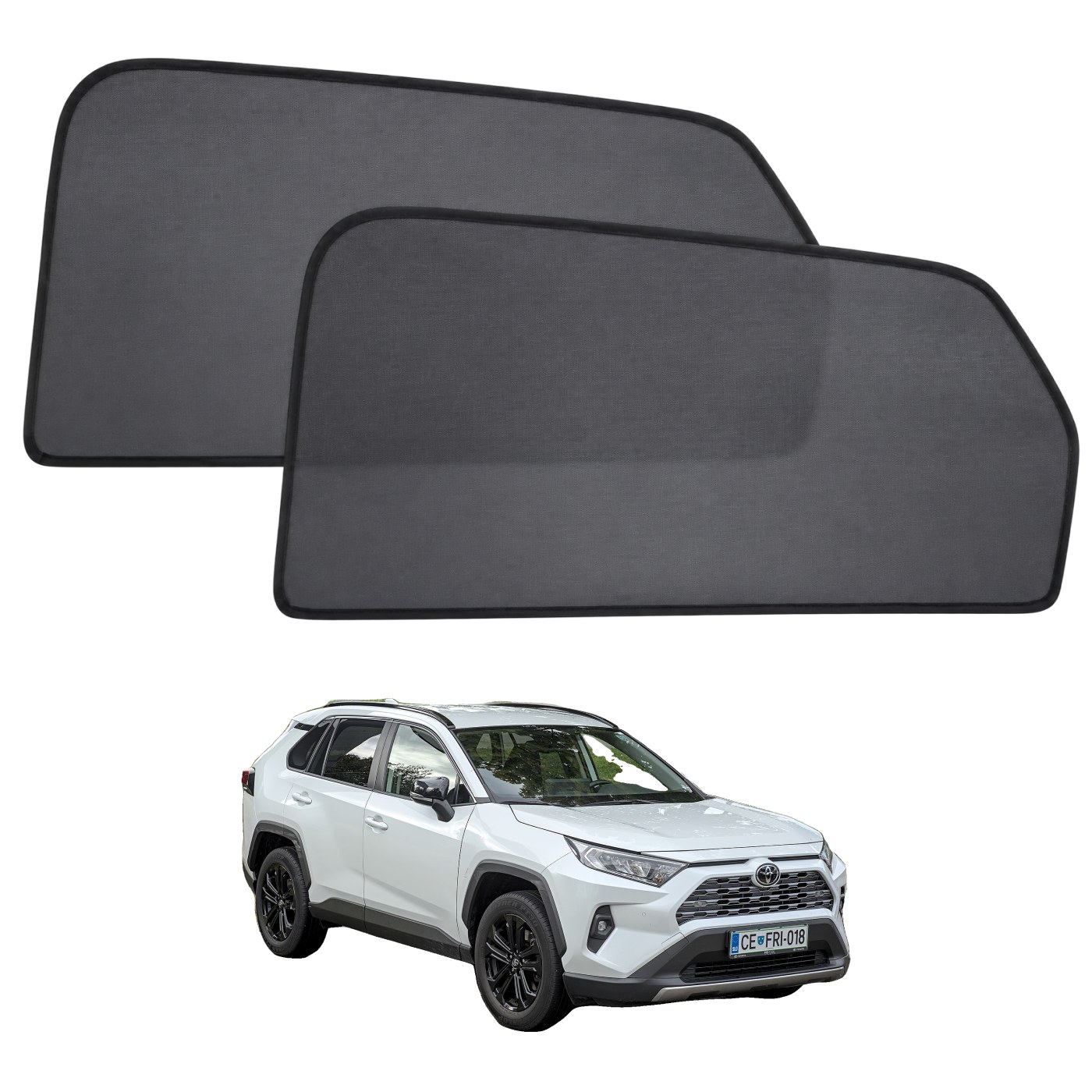 Sun shades for Toyota RAV4 5th Gen SUV 2019-2025