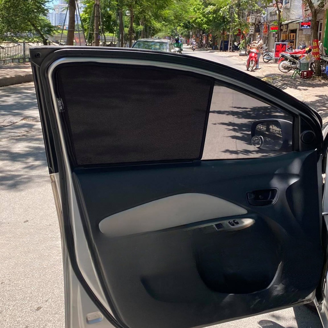 TOYOTA VIOS 2008-2013 custom-fit car window sun shades — photo 6