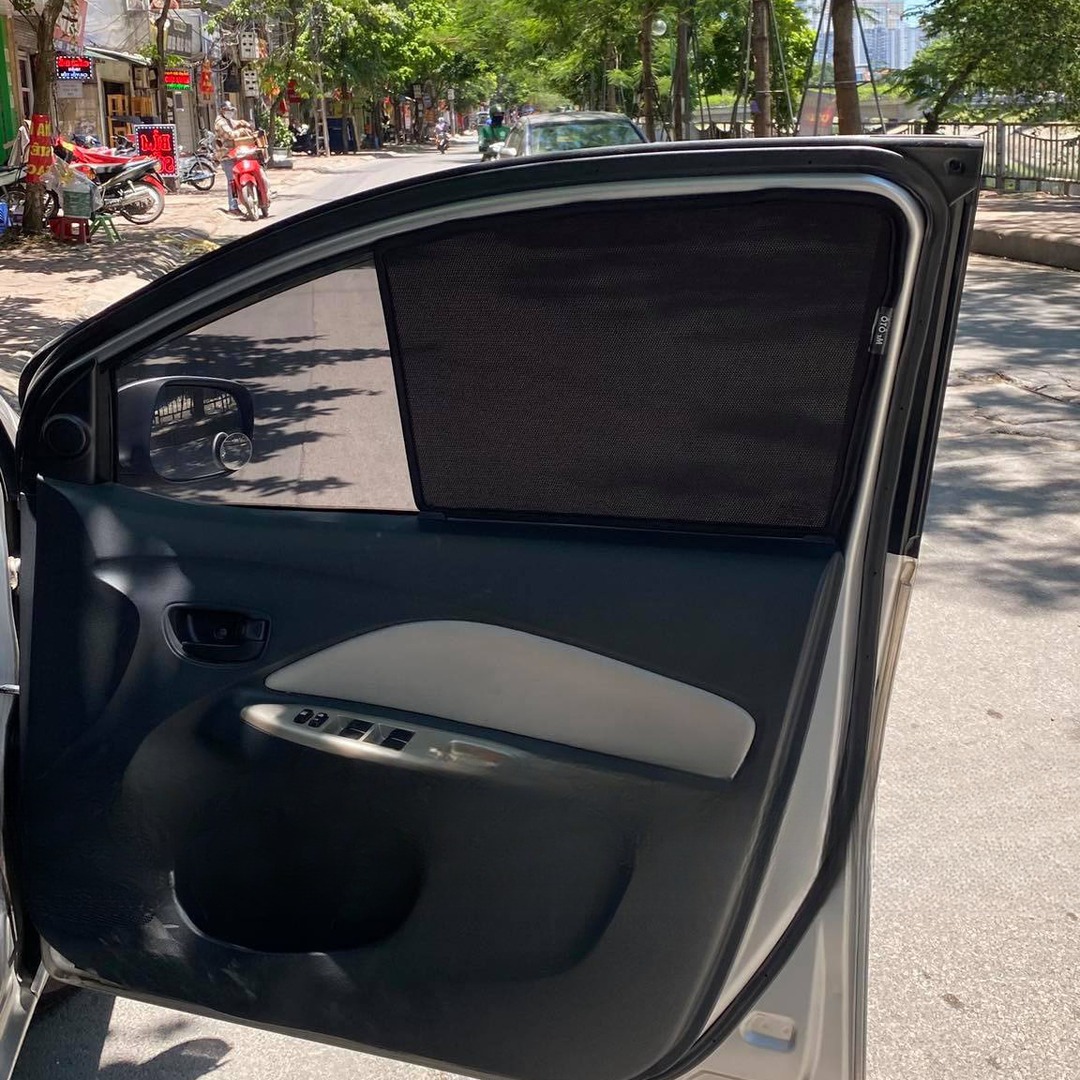TOYOTA VIOS 2008-2013 custom-fit car window sun shades — photo 9