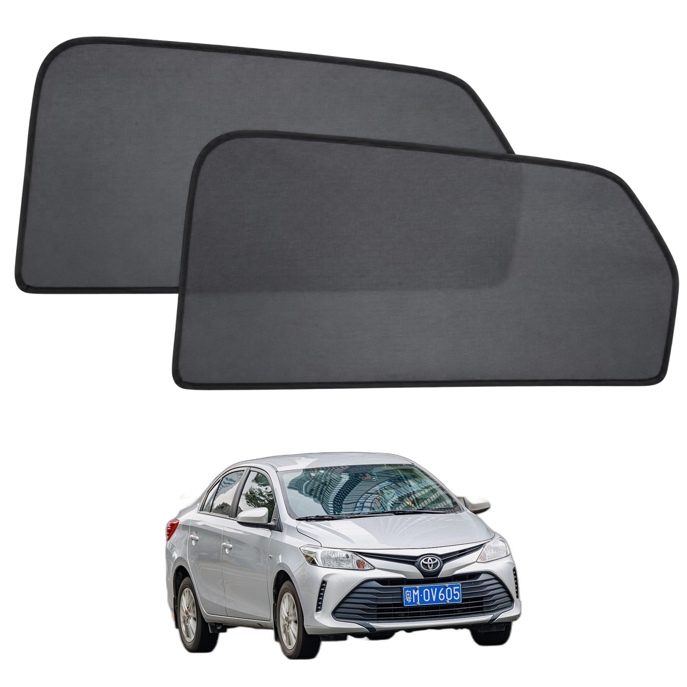 Sun shades for TOYOTA VIOS 2024-2025