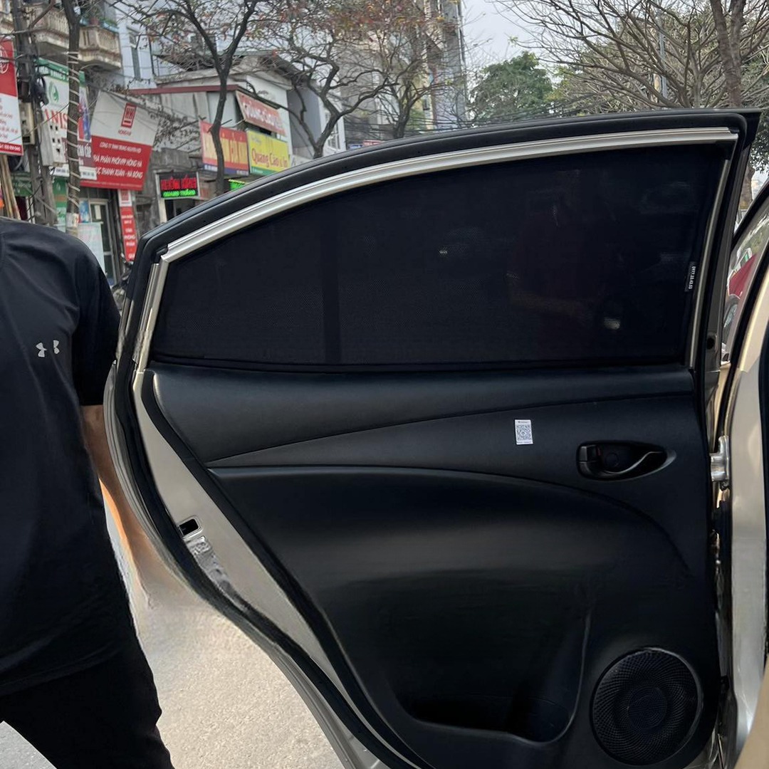 TOYOTA VIOS 2024-2025 custom-fit car window sun shades — photo 5